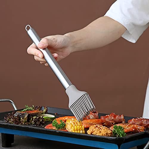 Berglander Basting Brush, Non-stick Silicone Kitchen Brush For Cooking, Barbeque Brush, Pastry Brush, BBQ Brush, Dishwasher Safe, Easy to Clean