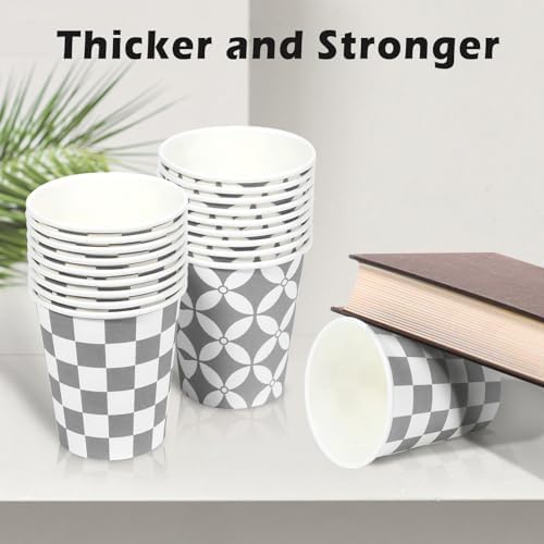 BYSNOW 1200 Pack 3 oz Paper Cups, Small Disposable Bathroom Cups