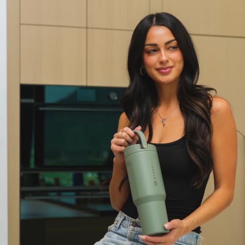 HydroJug Sport 40 oz Insulated Stainless Steel Water Bottle, Courtyard