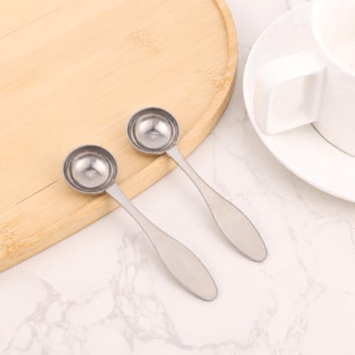 Penitue 2pcs 8g Matcha Spoons, Stainless Steel Matcha Measuring Tool