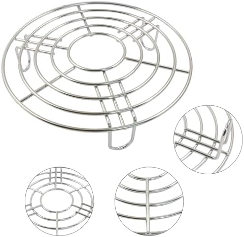 3PCS Round Cooling Racks Stainless Steel