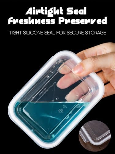 LivLab Mker 8 Sets Food Storage Containers with Lids - Meal Prep Containers