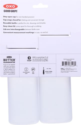 OXO Good Grips Chef's Squeeze Bottle,(Pack of 24)
