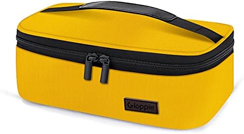 Gloppie Small Lunch Bag, Insulated Lunch Box for Adults & Kids, Yellow