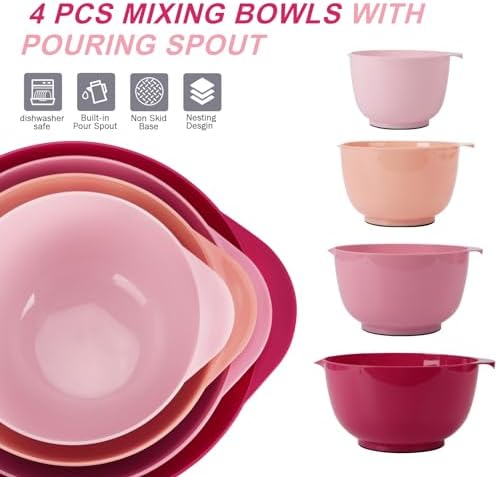 BoxedHome Classic Mixing Bowls Set of 4