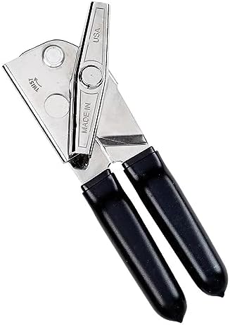 EZ-DUZ-IT 3028 Deluxe Can Opener with Grips, Black