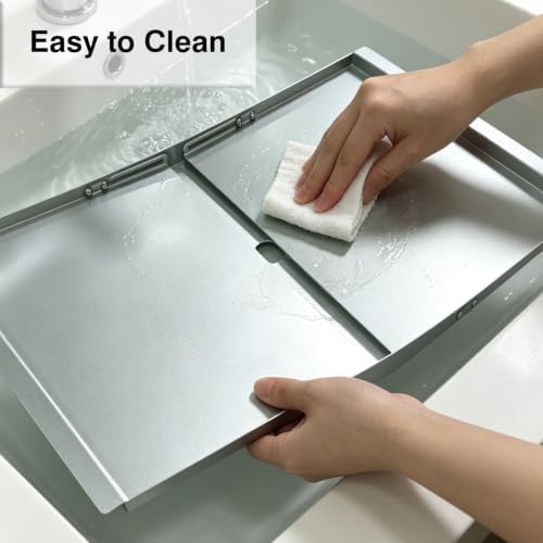 18“-24” Universal Grease Tray with Catch Pan for Nexgrill, Dyna-Glo