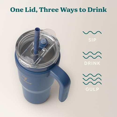 REDUCE 24oz Stainless Steel Tumbler w/Handle - Dishwasher Safe Travel Mug