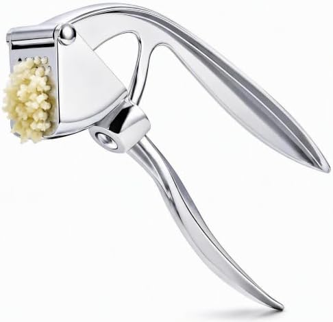 Professional Garlic Press Mincer Crusher Built-in Cherry Pitter