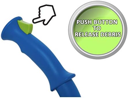 DebrisZ B9 Skimmer Basket for Inground Pool - Patented Handle & Quick Release Empty. New Heavy Duty Design with Greater Strength, Fits Popular U3 Style Pool Skimmers