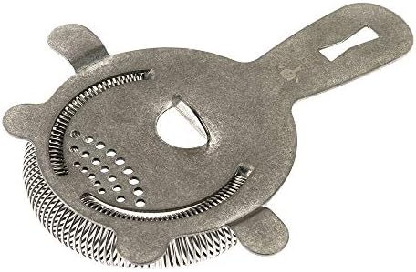 Barfly Heavy-Duty Spring Bar Strainer w/4 Prongs, One Size, Vintage