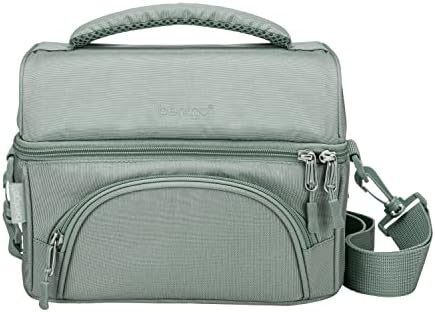 Bentgo Deluxe Insulated Lunch Bag with Adjustable Strap & Outer Pocket
