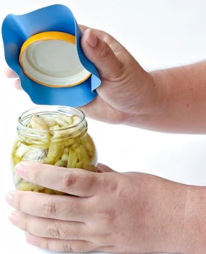 Otstar Jar Opener with Gripper Pads for Weak Hands, Seniors with Arthritis