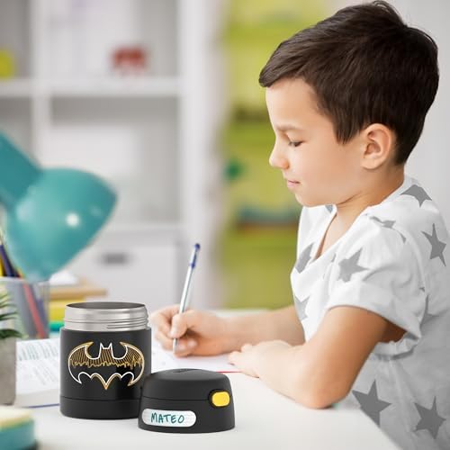 THERMOS FUNTAINER Kids Food Jar with Spoon, 10oz, Batman