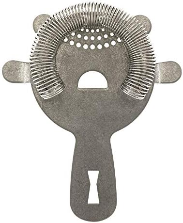 Barfly Heavy-Duty Spring Bar Strainer w/4 Prongs, One Size, Vintage