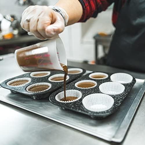 Bake Choice 200pc Standard Cupcake Liners for Baking, Rainbow Muffin Liners