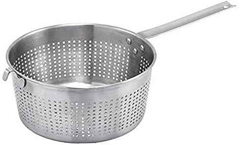 Winco 8 1/2" Aluminum Spaghetti Strainer