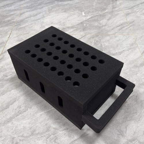 DIY Cheese Grater Hat Kit - Stress-Free 5 Min Assembly, Breathable Foam for Football Fans & Parties Black
