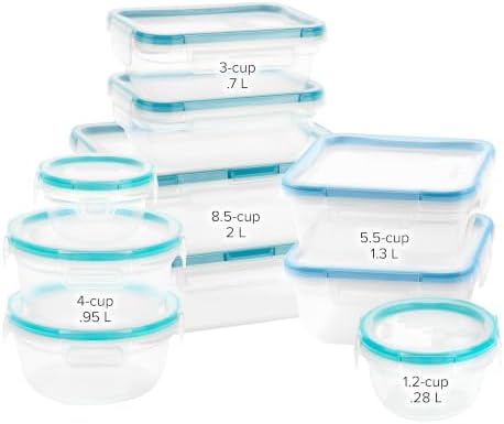 Snapware Plastic Total Solutions (10-Pack, Mixed Sizes) Food Storage Set