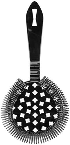Barfly Classic Hawthorne Spring Bar Strainer, O/S, Gun Metal Black
