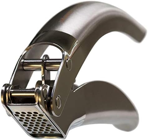 MANNKITCHEN High-Capacity Stainless Steel Double-Lever Garlic Press