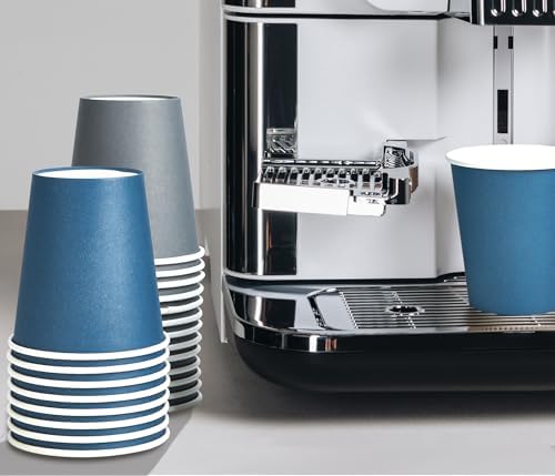 LITOPAK 100 Pack 12 oz Disposable Paper Coffee Cups with Lids