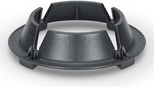 Craft Wok 4-Claw Cross Shape Cast Iron Wok Stand Heavy Ring Rack for Round Bottom Woks / 732W10C-4CLAW (Pack of 2)