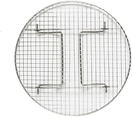TrueCraftware- 14-3/4” Round Steamer Rack Cooling Rack Nickel Plated- Steamer Insert Steaming Rack Steam Tray Multi-functional Steamer Basket Cookware Veggie Fish Seafood Cooking