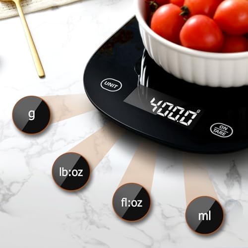 Arboleaf Smart Food Scale with Nutritional Calculator, 22lb Kitchen Scale