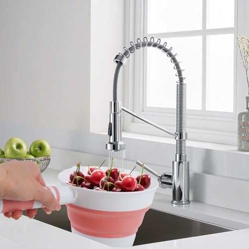 Folding Water Ladle for Bath Collapsible Water Scoop Bath Ladle Pink