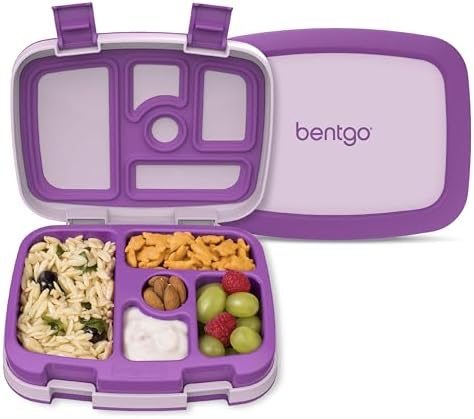 Bentgo Kids Bento-Style 5-Compartment Leak-Proof Lunch Box