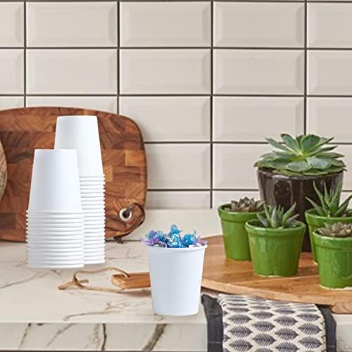 Lamosi 300 Pack 5 oz Paper Cups, Disposable Bathroom Cups, 5oz Paper