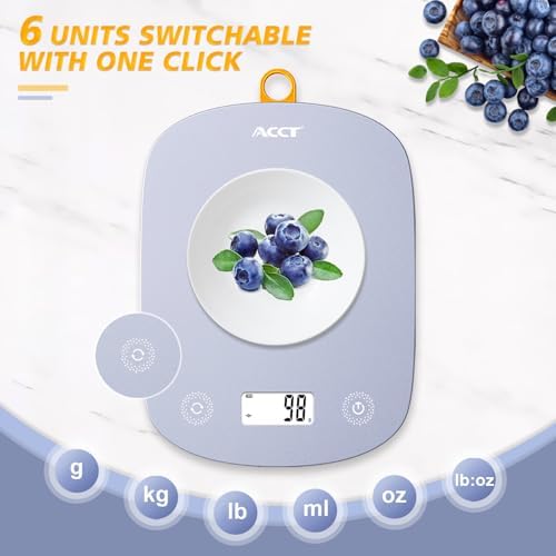 Digital Food Scale 11 lbs / 0.1 oz, Digital Kitchen Scale