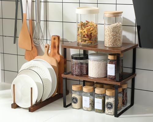 4 Pcs Kitchen Organizer Accessories Set for Cabinet, Deep, 11.8 x 7.9''