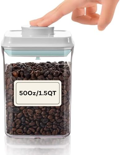 Bop Top Airtight Food Storage Containers | Pop-Top Lid | 6 Cups / 50 Oz