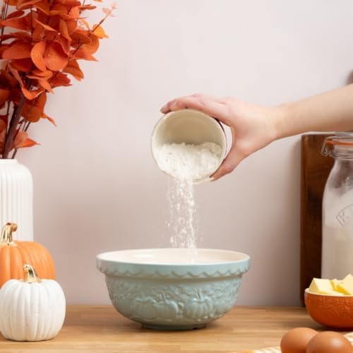 Mason Cash In The Pumpkin Patch S30 (1.25 Qt) Mixing Bowl | Cornflower