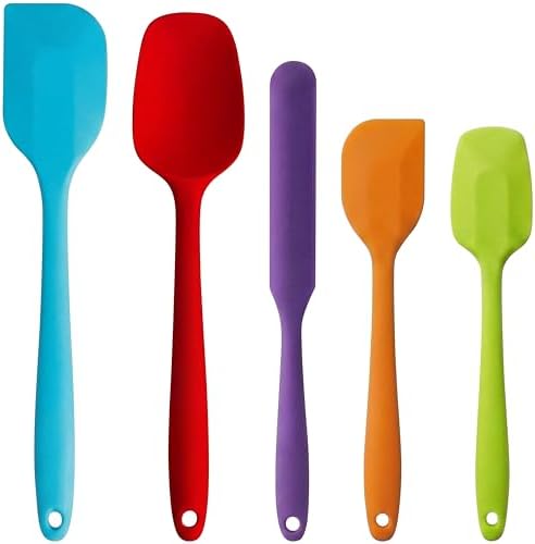 5 Pieces Silicone Spatula Set BPA Free