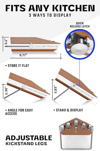 Dalstrong 5-Pc Knife Block Set - Modular Multi-Level Block