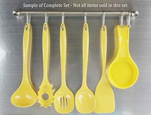Spatula, Turner for Non-stick pans, Heat Resistant, Flipper, BPA Free Melamine Utensil with Ergonomic Handle by Reston Lloyd 11 inch, Lemon