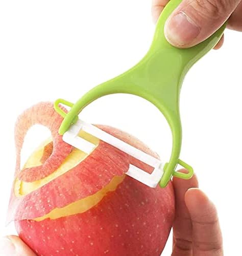 COLIBROX Peelers Grate and Julienne - Fruit and Vegetable Peeler Set Quickly Peels Apple, Potato, Corn, Ginger, Citrus, Avocado, Mango and More