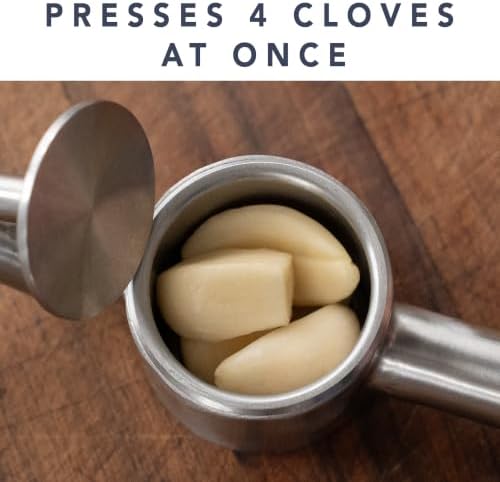 Lagerstrom Heavy Duty Garlic Press, 100% Stainless Steel