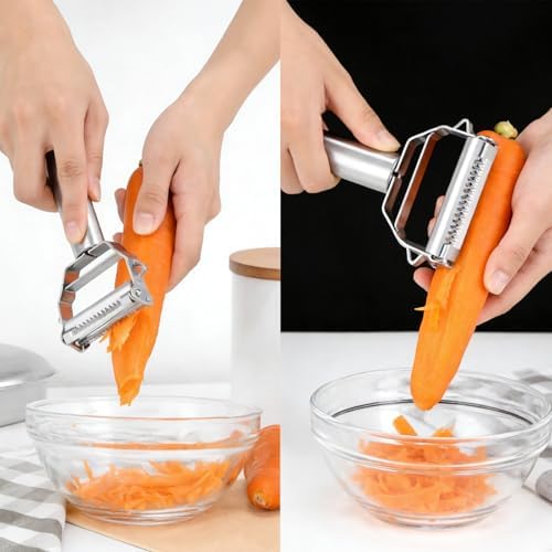 4 Pcs Kitchen Peeler Set for Veggie, Fruit, Butter, Orange