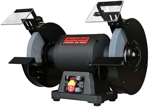 BUCKTOOL 10" 1.5HP Low Speed Bench Grinder,High Precision Wobble Free Wheel