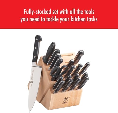ZWILLING J.A. Henckels Professional "S" 20-pc Knife Block Set