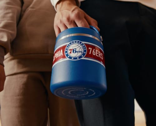 Hydrapeak x NBA Officially Licensed Utah Jazz 25oz Stainless Steel Vacuum Insulated Thermos Food Jar with Handle, Wide Mouth Leak-Proof Soup Thermos for Adults, 10 Hours Hot and 16 Hours Cold