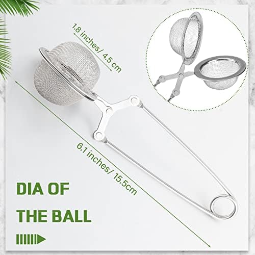 Yinder Snap Ball Tea Infuser Stainless Steel, Silver