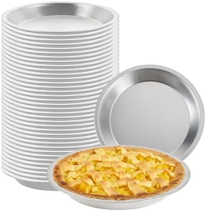 Restaurantware Aluminum Gauge Pie Pan, 10.9 In