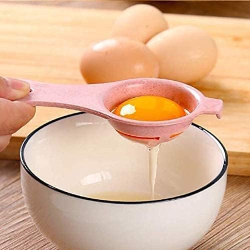 Egg Yolk White Separator 3PCS Egg Separator Egg Yolk Separator Food Grade Egg White Filter Egg Separator Tool Kitchen Baking Gadget