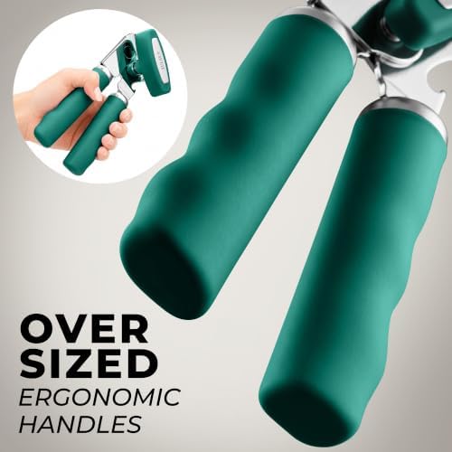 Zulay Kitchen Stainless Steel Swing Open Manual Can Opener Comfortable Grip