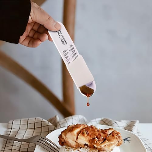 Adjustable Measuring Spoon for Dry and Liquid（White）